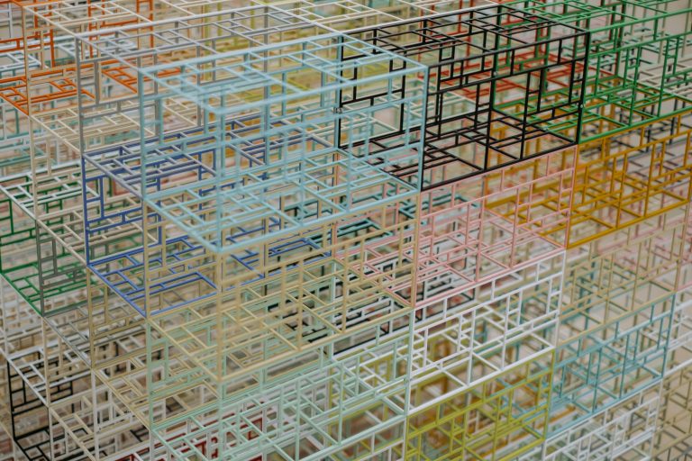 Large frames stacked together